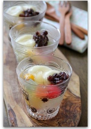 豆腐入り白玉あんみつ-レシピのメイン写真