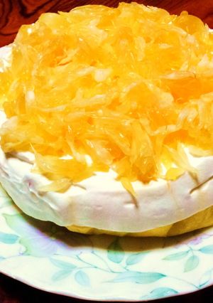 夏ミカンづくしの夏ミカンケーキ！-レシピのメイン写真