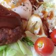 夏の簡単ロコモコ