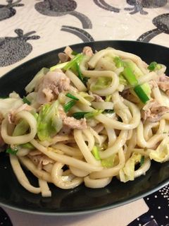 おつまみ塩焼きうどん-レシピのメイン写真