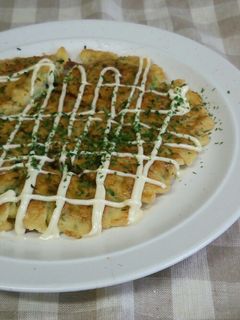 米粉でもっちり☆ねぎ焼き-レシピのメイン写真