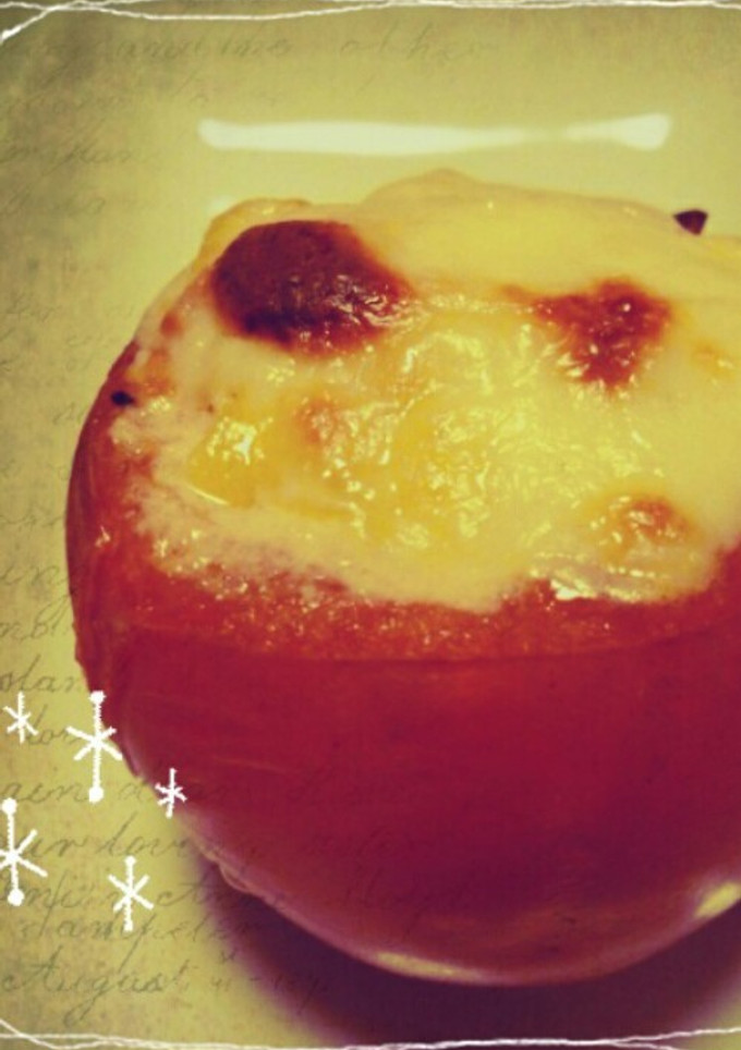 まるごとトマトのグラタン-レシピのメイン写真