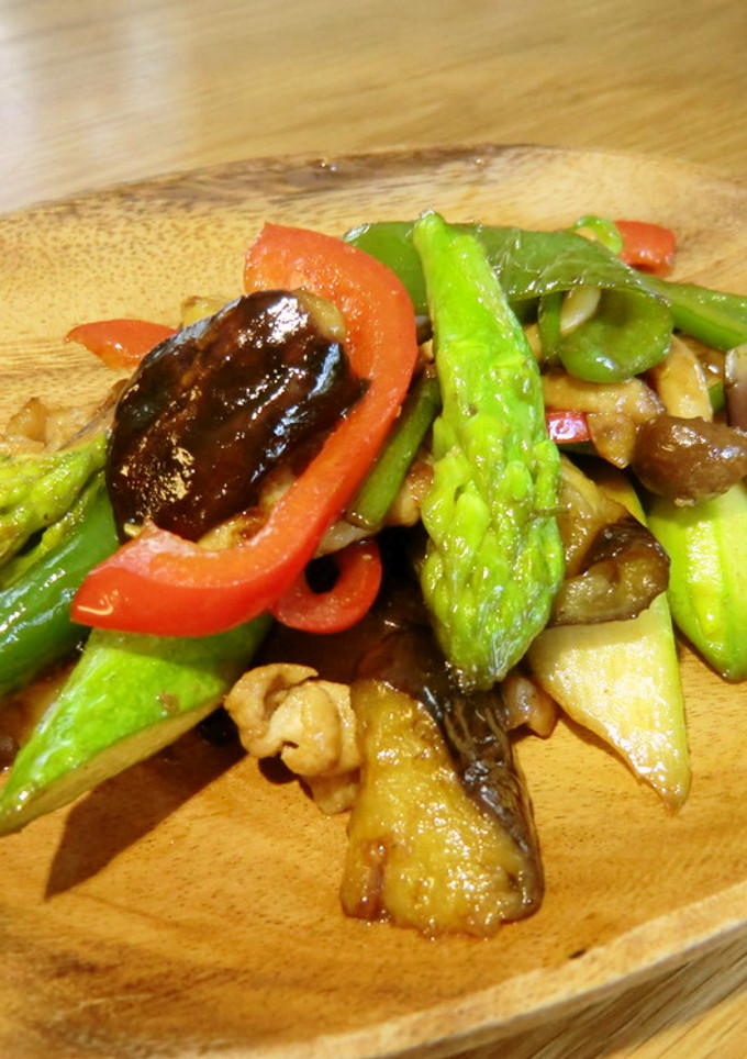 夏野菜と豚肉のオイスター炒め-レシピのメイン写真