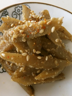 きんぴらごぼう☆ノン油&繊維でダイエット-レシピのメイン写真