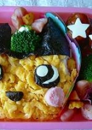 たまごっちキャラ＜まめっち＞弁当（2005.11.17）-レシピのメイン写真