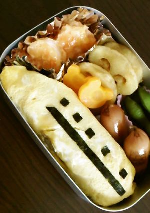 キャラ弁☆ドクターイエロー弁当☆-レシピのメイン写真