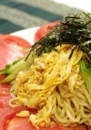 夏に食べたい！ごま味噌冷麺-レシピのメイン写真