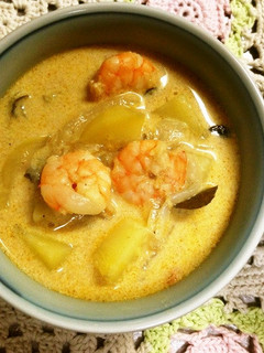 エビとじゃがいものイエローカレー-レシピのメイン写真