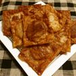 ヤンコンひげ入りバーグ春巻皮サンド揚げ