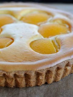 黄桃のチーズケーキタルト-レシピのメイン写真