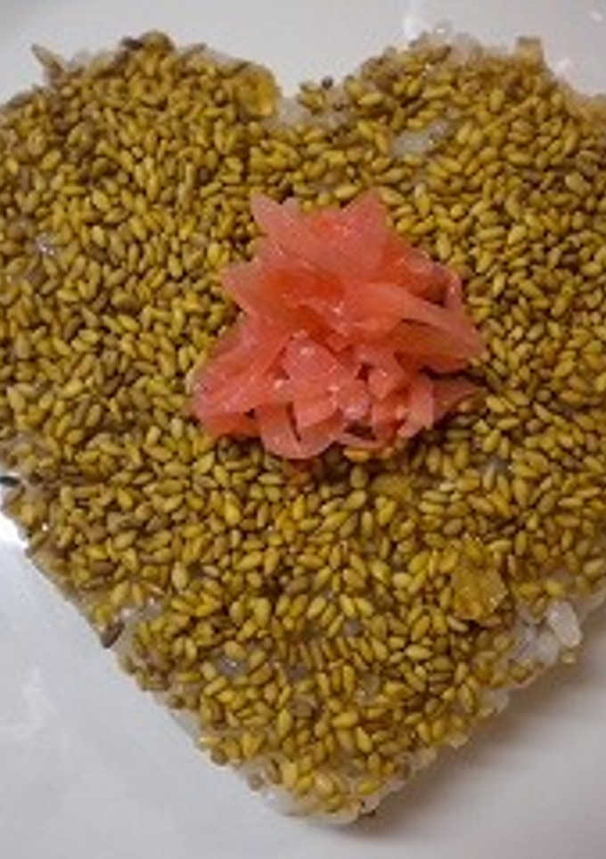 稲荷あげの金胡麻寿司-レシピのメイン写真