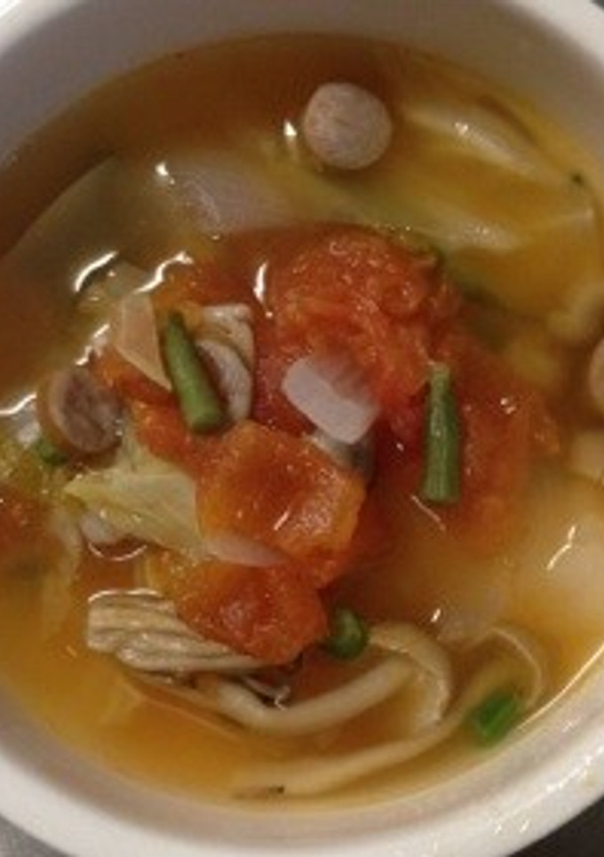 トマトとその他の野菜のスープ-レシピのメイン写真