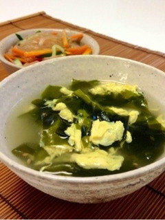 お酒でお店の味! 絶品卵わかめスープ-レシピのメイン写真