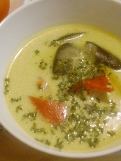ココナッツミルク入りカレースープ-レシピのメイン写真