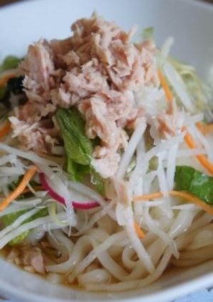 ツナ☆サラダうどん-レシピのメイン写真