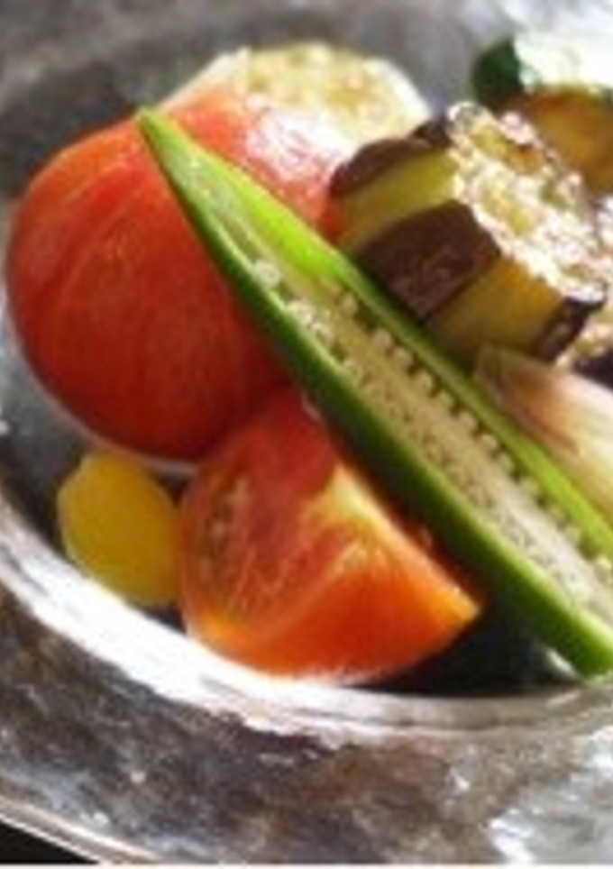 夏野菜のおひたし-レシピのメイン写真