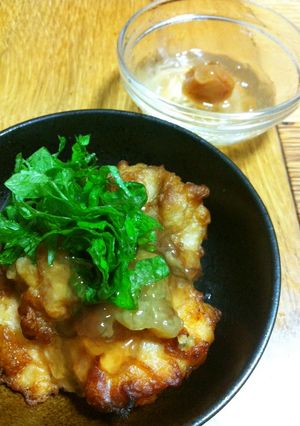 鶏カラ~大人の梅ジュレソースがけ~-レシピのメイン写真