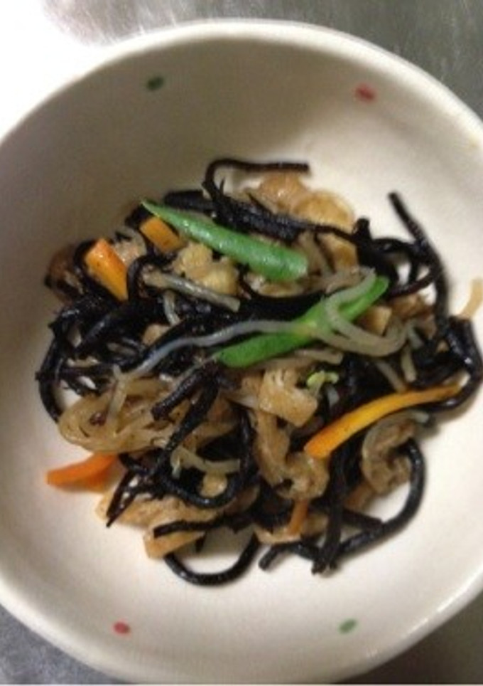 これも定番⭐ひじきの煮物-レシピのメイン写真