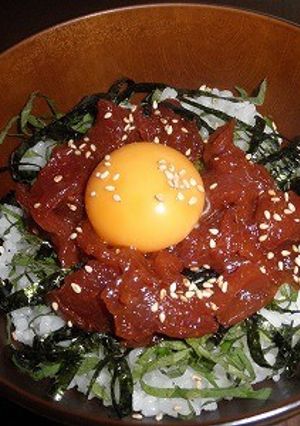 マグロユッケ丼-レシピのメイン写真