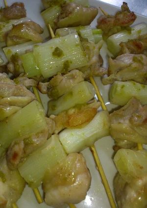 柚子こしょう焼き鳥♪-レシピのメイン写真