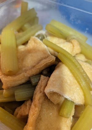 ふきと油あげの煮浸し-レシピのメイン写真
