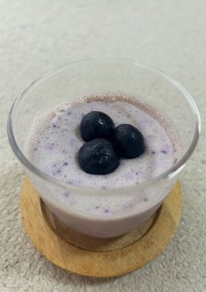 ブルーベリークリームチーズケーキ-レシピのメイン写真