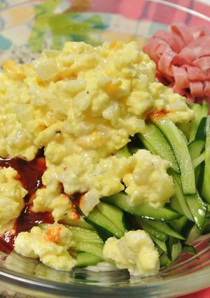 *ビビン麺 タルタルのせ*-レシピのメイン写真