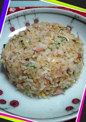 蕪の葉っぱのガーリックチャーハン-レシピのメイン写真