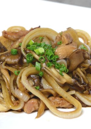 舞茸と鶏のバター醤油-レシピのメイン写真