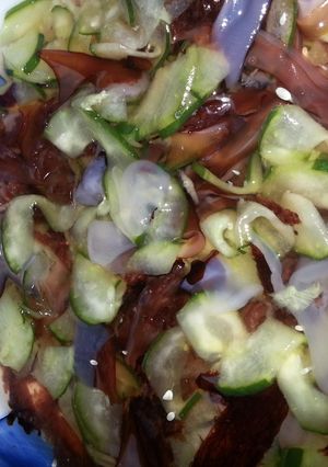 クラゲの酢の物-レシピのメイン写真