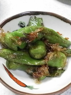 超簡単お弁当のおかず(万願寺とうがらし)-レシピのメイン写真