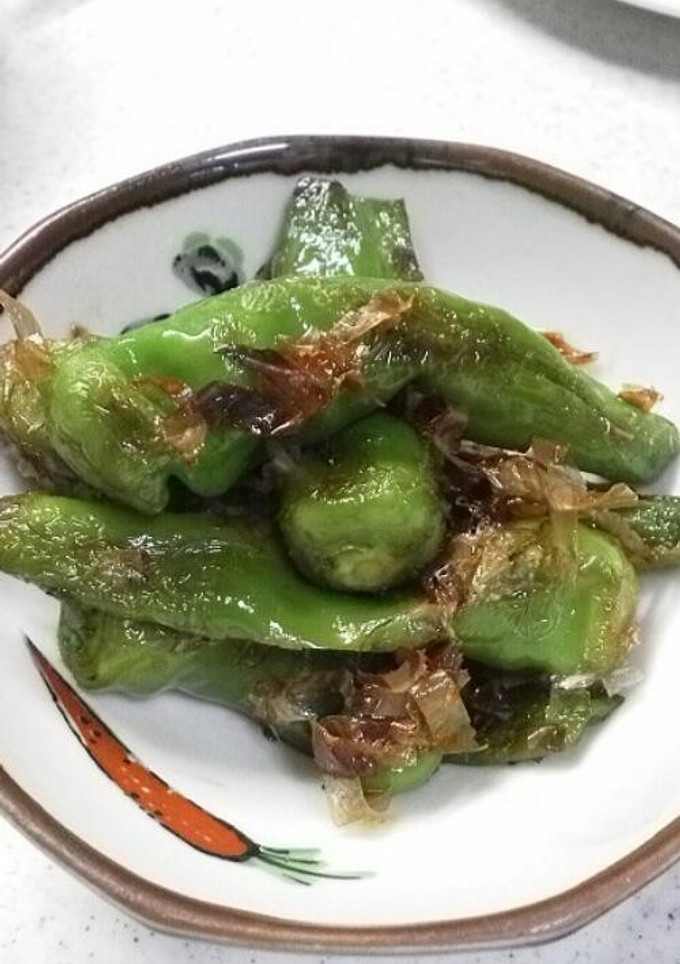 超簡単お弁当のおかず（万願寺とうがらし）-レシピのメイン写真