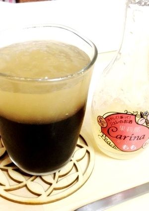 果莉那＆コーヒーで2層の大人のゼリー-レシピのメイン写真