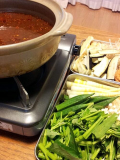 夏野菜たっぷり!麻辣鍋-レシピのメイン写真
