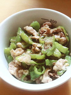万願寺とうがらしと豚肉の味噌蒸し-レシピのメイン写真