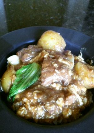 残りカレーde丼-レシピのメイン写真