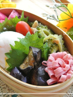 お弁当に!レンジ de 味付き 目玉焼き-レシピのメイン写真