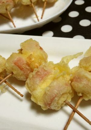 ◆チーズと魚肉ソーセージの天ぷら◆-レシピのメイン写真