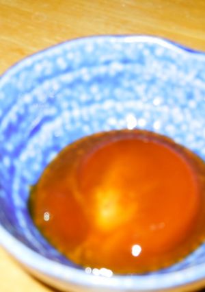 卵かけご飯用 醤油漬け卵黄（覚書レシピ）-レシピのメイン写真