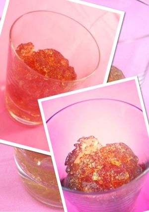 美肌コラーゲンで紅茶のジュレ-レシピのメイン写真