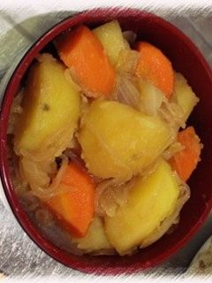 レンジで時短!簡単肉じゃが-レシピのメイン写真