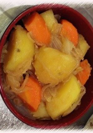 レンジで時短！簡単肉じゃが-レシピのメイン写真
