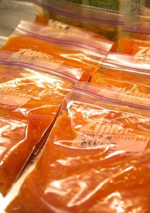 冷凍ストック用フレッシュトマトのソース-レシピのメイン写真