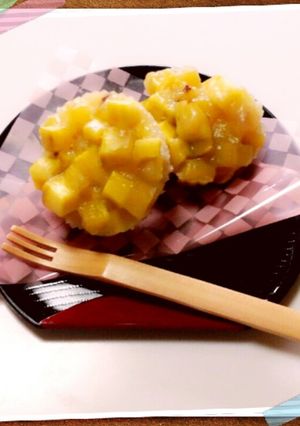 蒸し器不要☆大好きなお芋たっぷり鬼まん-レシピのメイン写真