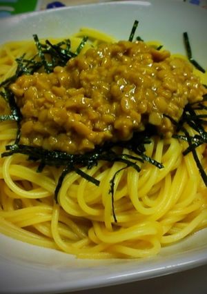 納豆パスタ-レシピのメイン写真