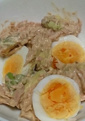 アボカドとツナ卵サラダ-レシピのメイン写真