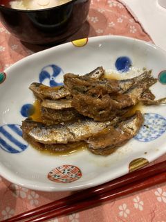 圧力鍋で簡単☆小いわしの梅煮 ♪♪-レシピのメイン写真