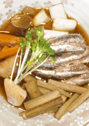 電気圧力鍋の簡単イワシ野菜煮-レシピのメイン写真