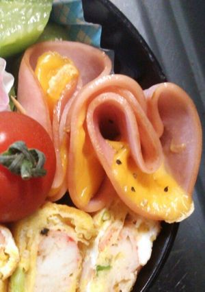 お弁当に♪簡単ハムチーズ-レシピのメイン写真