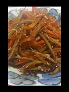 きんぴらごぼう-レシピのメイン写真